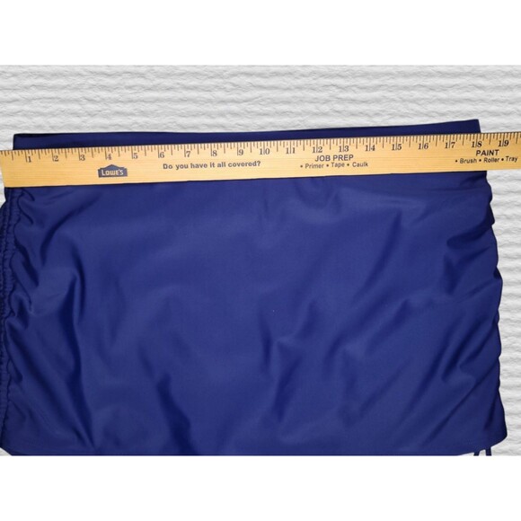 NEW Jessica Simpson 2pc Tankini Skirtini Swimsuit 1X Blue Embroidered - Picture 15 of 16